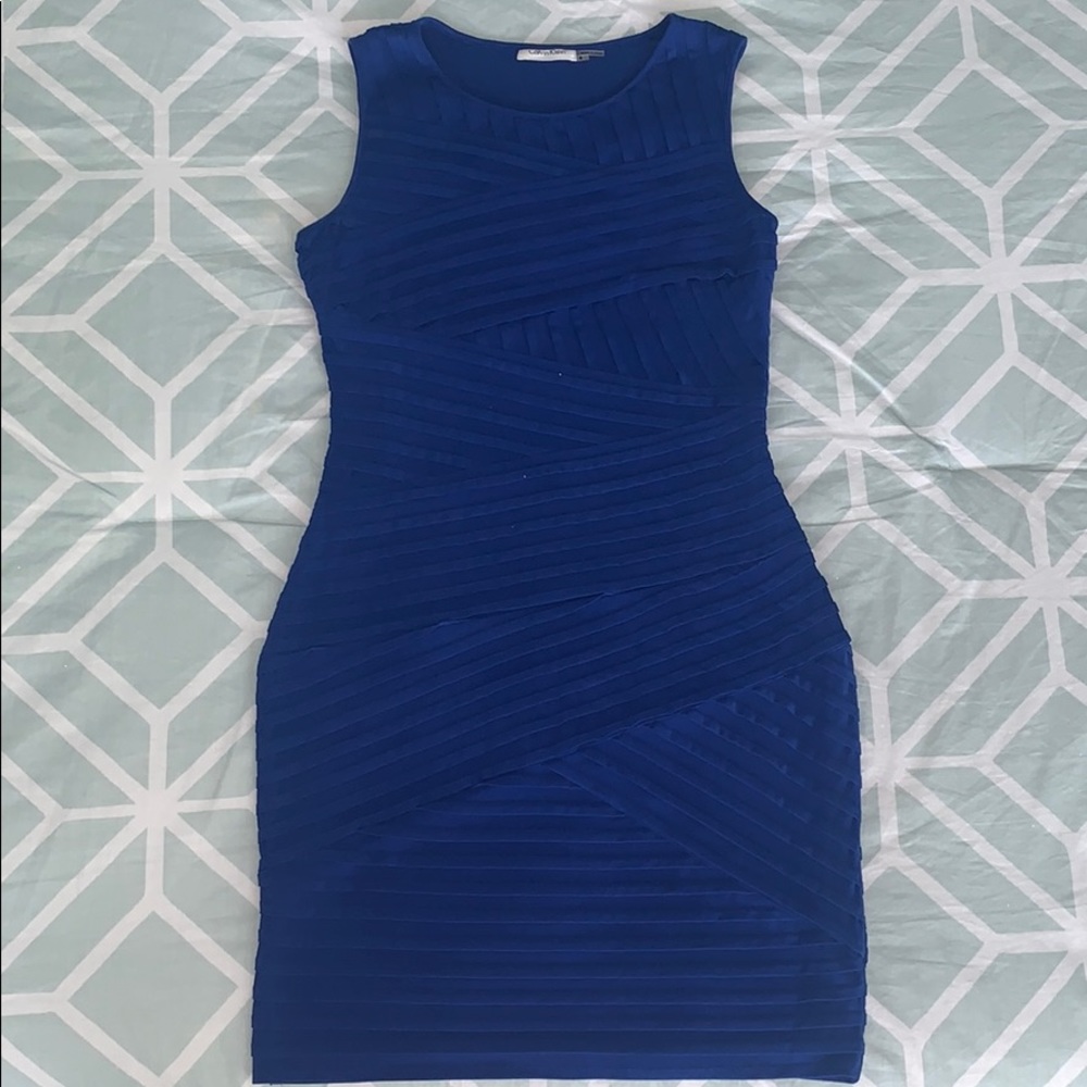 Blue dress